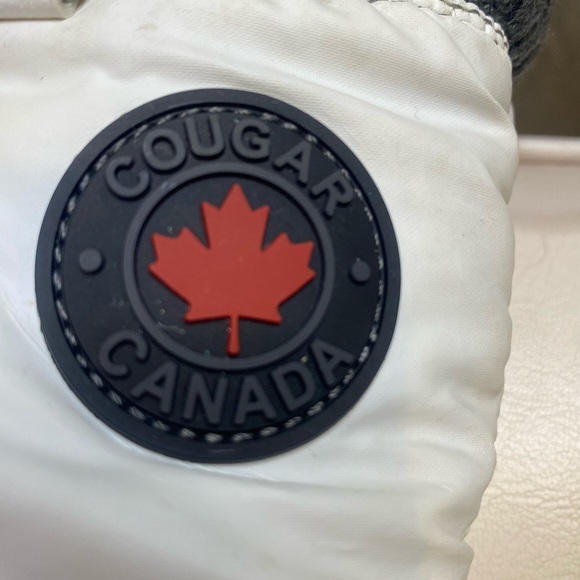 Cougar White and Black Winter Boots - Picture 5 of 7